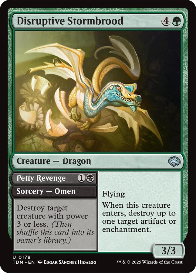 Disruptive Stormbrood [Tarkir: Dragonstorm] | Card Merchant Takapuna