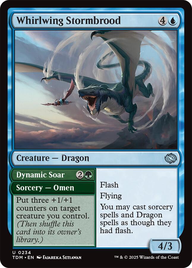 Whirlwing Stormbrood [Tarkir: Dragonstorm] | Card Merchant Takapuna