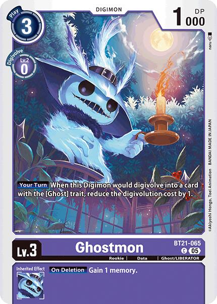 Ghostmon [BT21-065] [World Convergence] | Card Merchant Takapuna