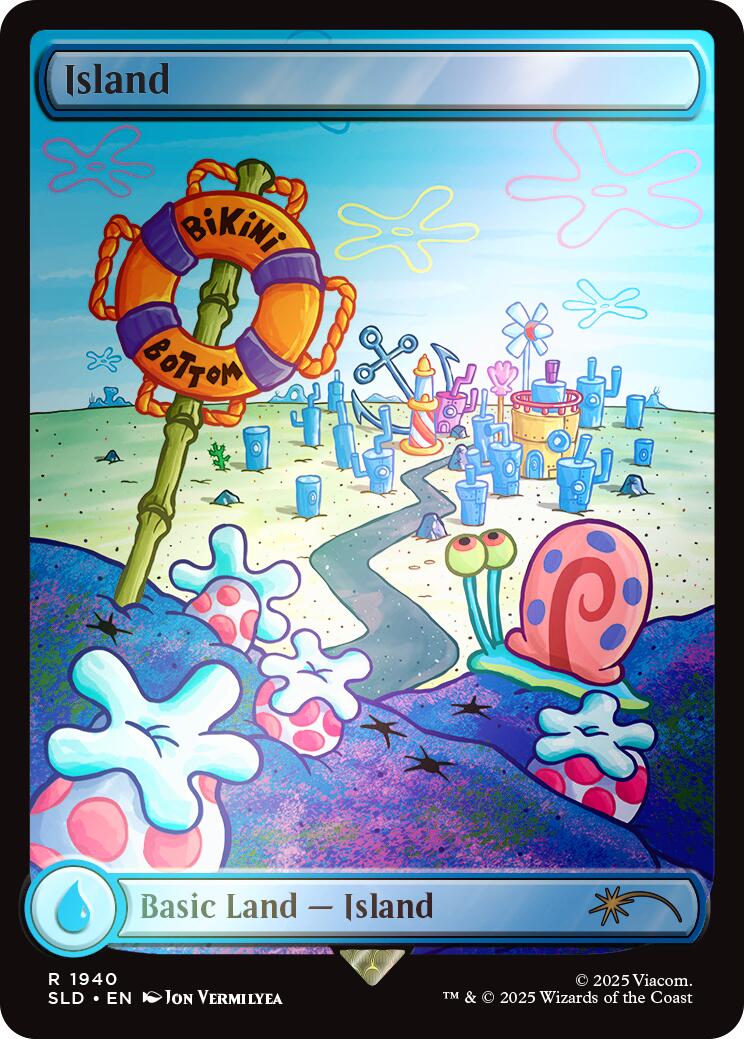 Island (1940) (Rainbow Foil) [Secret Lair Drop Series] | Card Merchant Takapuna