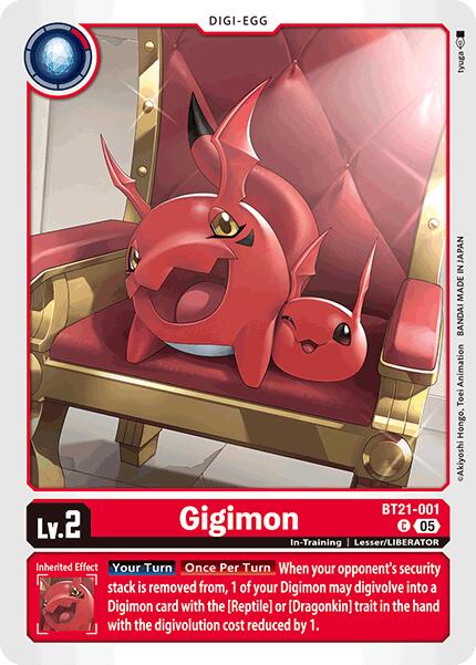 Gigimon [BT21-001] [World Convergence] | Card Merchant Takapuna