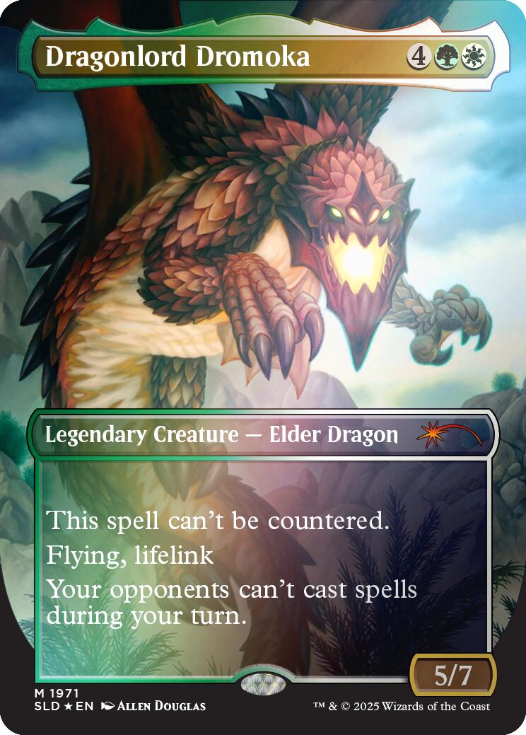 Dragonlord Dromoka (Rainbow Foil) [Secret Lair Drop Series] | Card Merchant Takapuna