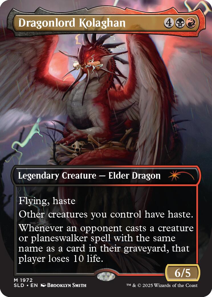 Dragonlord Kolaghan (1972) [Secret Lair Drop Series] | Card Merchant Takapuna