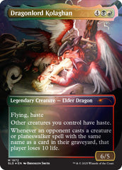 Dragonlord Kolaghan (1972) (Rainbow Foil) [Secret Lair Drop Series] | Card Merchant Takapuna