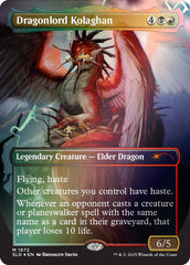 Dragonlord Kolaghan (1972) (Rainbow Foil) [Secret Lair Drop Series] | Card Merchant Takapuna