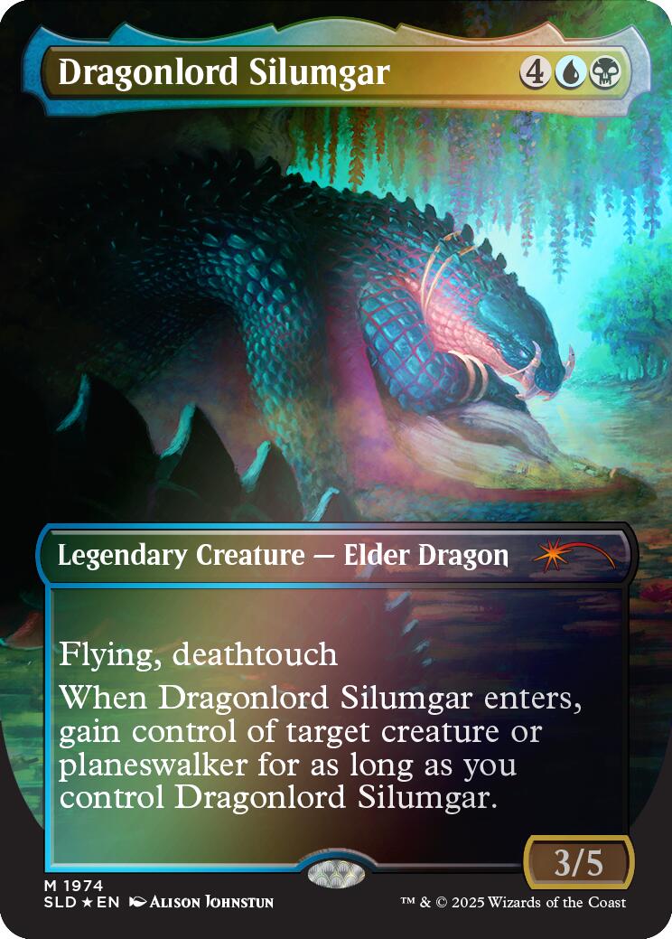 Dragonlord Silumgar (Rainbow Foil) [Secret Lair Drop Series] | Card Merchant Takapuna