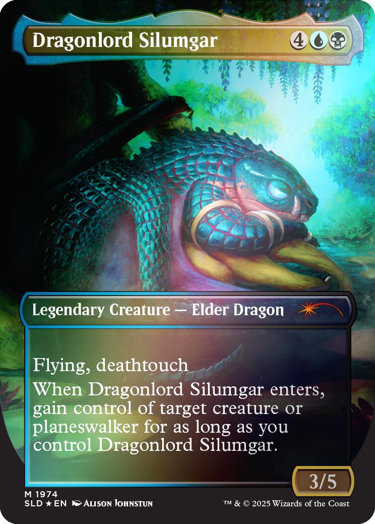 Dragonlord Silumgar (Rainbow Foil) [Secret Lair Drop Series] | Card Merchant Takapuna