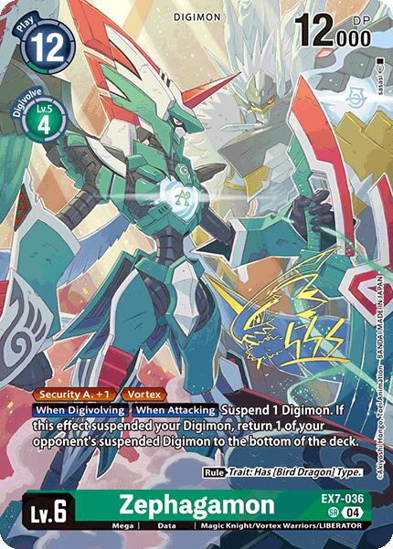 Zephagamon [EX7-036] (Signed) [World Convergence] | Card Merchant Takapuna