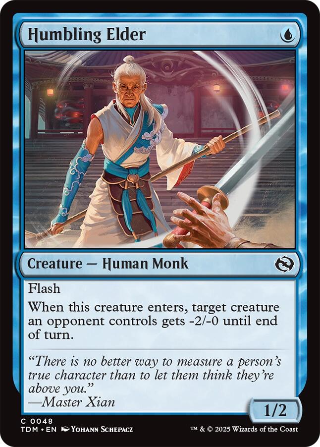 Humbling Elder [Tarkir: Dragonstorm] | Card Merchant Takapuna