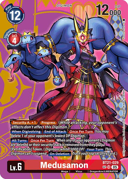 Medusamon [BT21-029] (SP) [World Convergence] | Card Merchant Takapuna