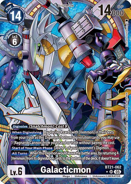 Galacticmon [BT21-062] (Alternate Art) [World Convergence] | Card Merchant Takapuna
