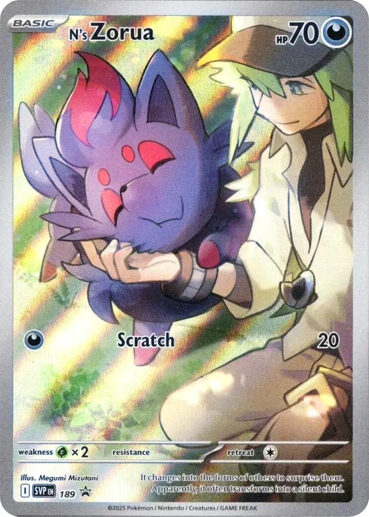 N's Zorua (SVP189) [Scarlet & Violet: Black Star Promos] | Card Merchant Takapuna