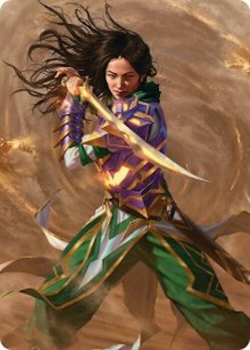 Descendant of Storms Art Card (2/54) [Tarkir: Dragonstorm Art Series] | Card Merchant Takapuna