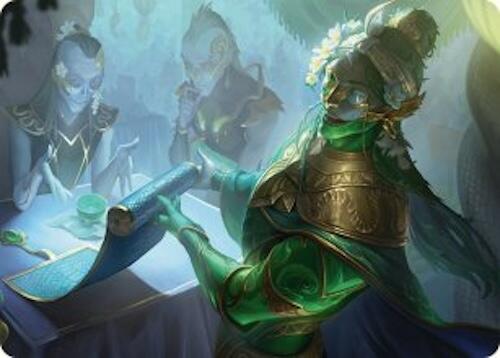 Sibsig Appraiser Art Card (8/54) [Tarkir: Dragonstorm Art Series] | Card Merchant Takapuna