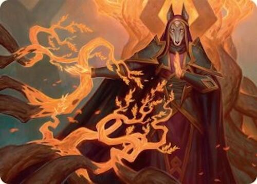 Abzan Devotee Art Card (10/54) [Tarkir: Dragonstorm Art Series] | Card Merchant Takapuna