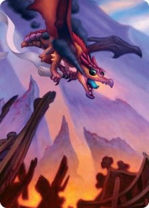 Scavenger Regent Art Card (45/54) [Tarkir: Dragonstorm Art Series] | Card Merchant Takapuna