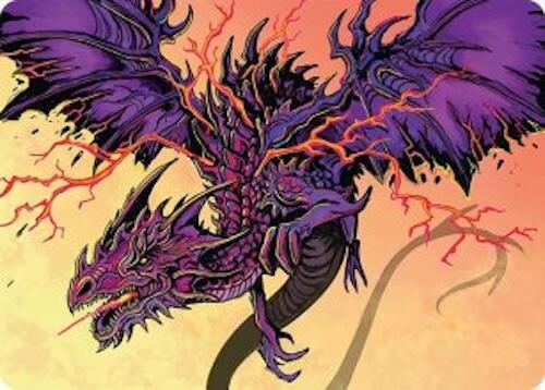 Stormshriek Feral Art Card (35/54) [Tarkir: Dragonstorm Art Series] | Card Merchant Takapuna