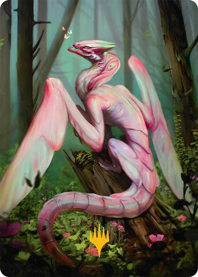 Bloomvine Regent Art Card (46/54) (Gold-Stamped) [Tarkir: Dragonstorm Art Series] | Card Merchant Takapuna