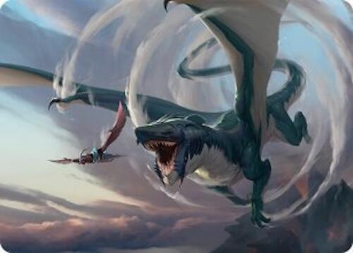 Whirlwing Stormbrood Art Card (27/54) [Tarkir: Dragonstorm Art Series] | Card Merchant Takapuna