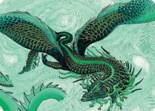 Teval, Arbiter of Virtue Art Card (38/54) [Tarkir: Dragonstorm Art Series] | Card Merchant Takapuna