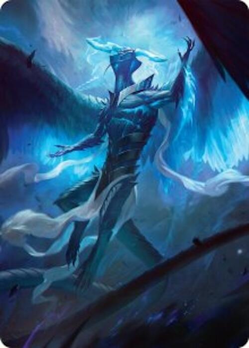 Ugin, Eye of the Storms Art Card (1/54) [Tarkir: Dragonstorm Art Series] | Card Merchant Takapuna