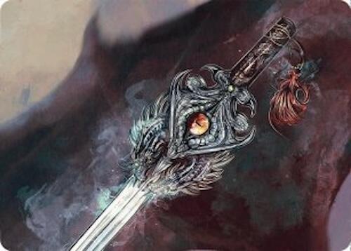Dragonfire Blade Art Card (40/54) [Tarkir: Dragonstorm Art Series] | Card Merchant Takapuna