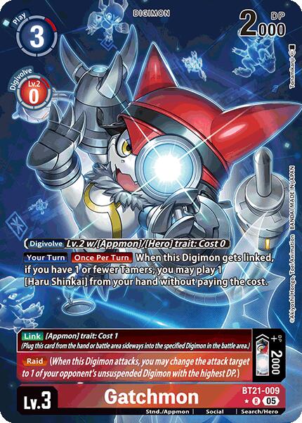 Gatchmon [BT21-009] (Alternate Art) [World Convergence] | Card Merchant Takapuna