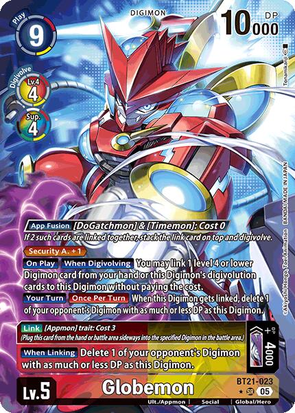 Globemon [BT21-023] (Alternate Art) [World Convergence] | Card Merchant Takapuna