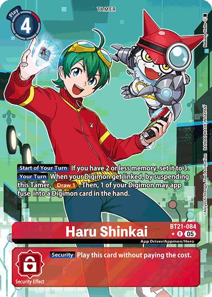 Haru Shinkai [BT21-084] (Alternate Art) [World Convergence] | Card Merchant Takapuna