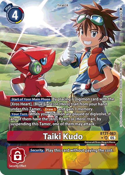 Taiki Kudo [BT21-083] (Alternate Art) [World Convergence] | Card Merchant Takapuna