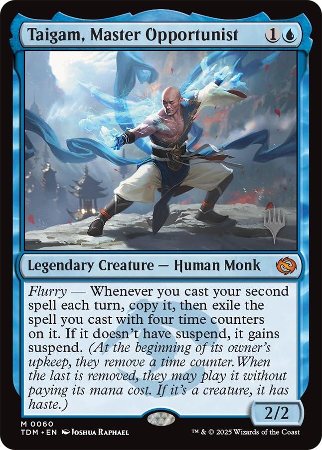 Taigam, Master Opportunist [Tarkir: Dragonstorm Promos] | Card Merchant Takapuna