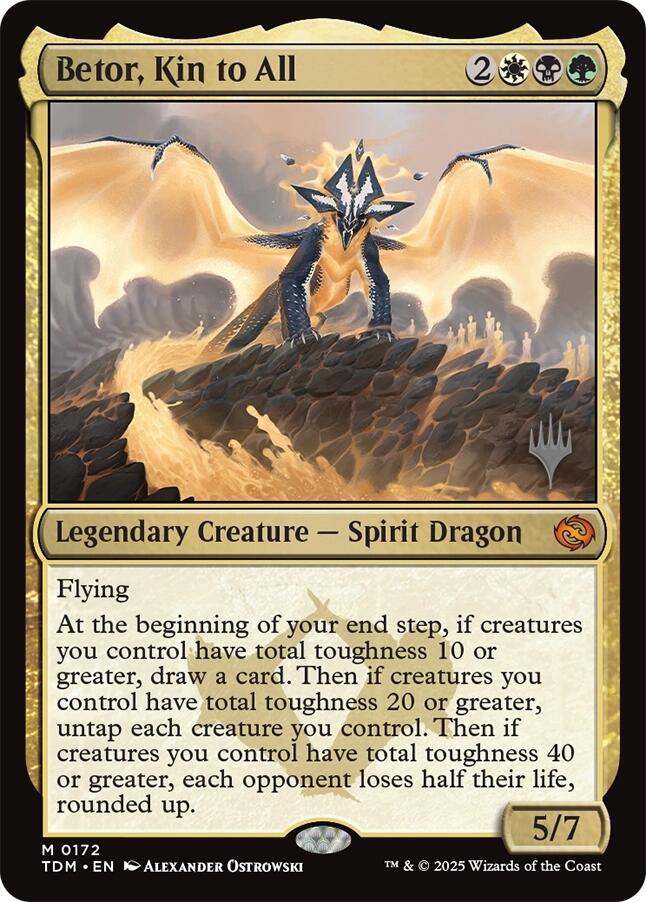 Betor, Kin to All [Tarkir: Dragonstorm Promos] | Card Merchant Takapuna