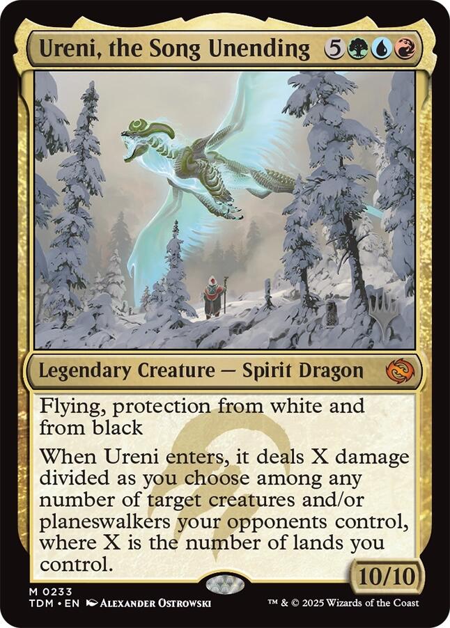 Ureni, the Song Unending [Tarkir: Dragonstorm Promos] | Card Merchant Takapuna