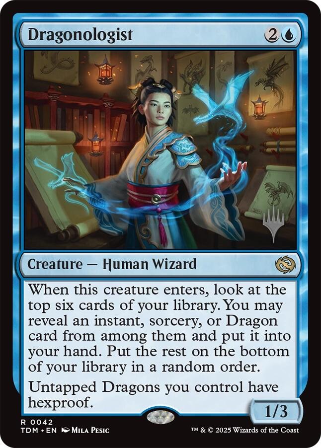 Dragonologist [Tarkir: Dragonstorm Promos] | Card Merchant Takapuna