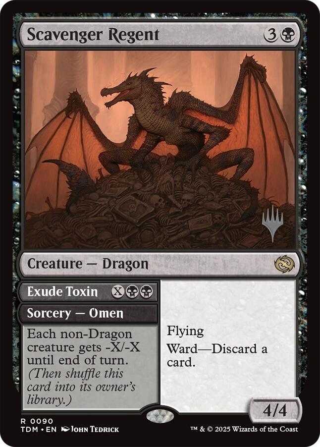 Scavenger Regent (Promo Pack) [Tarkir: Dragonstorm Promos] | Card Merchant Takapuna