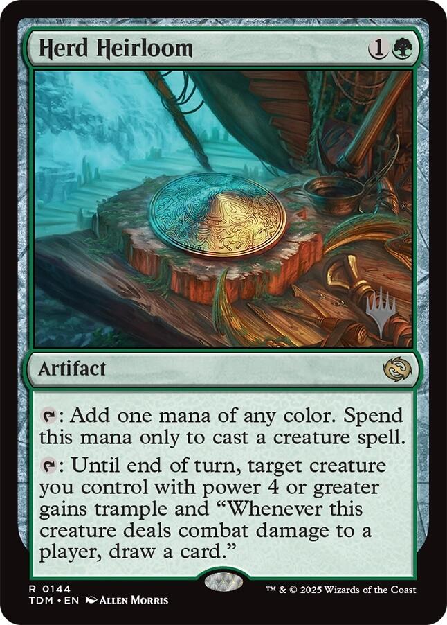 Herd Heirloom [Tarkir: Dragonstorm Promos] | Card Merchant Takapuna