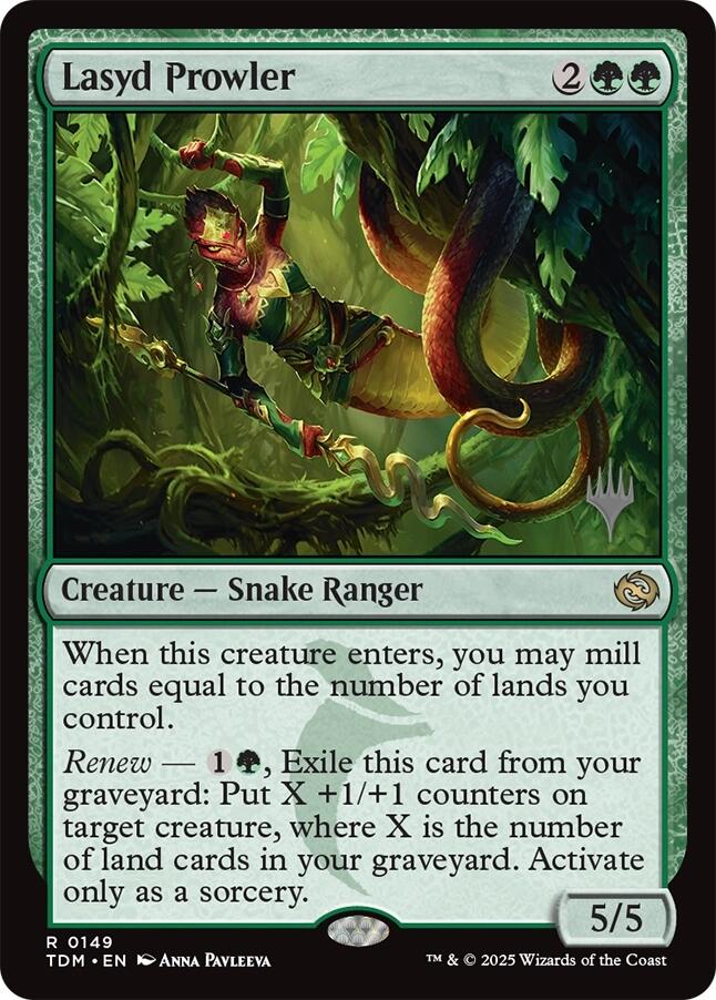 Lasyd Prowler [Tarkir: Dragonstorm Promos] | Card Merchant Takapuna