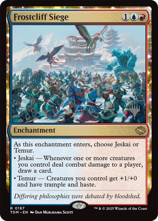 Frostcliff Siege [Tarkir: Dragonstorm Promos] | Card Merchant Takapuna