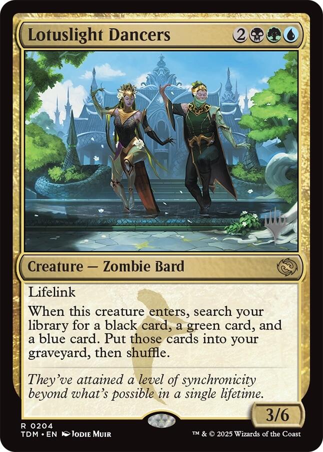Lotuslight Dancers [Tarkir: Dragonstorm Promos] | Card Merchant Takapuna