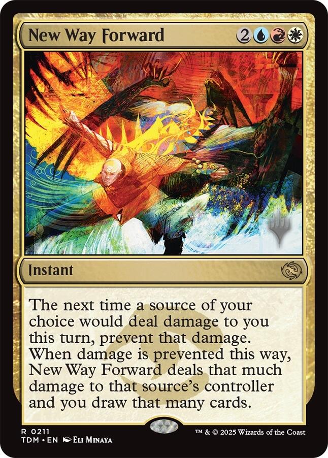 New Way Forward [Tarkir: Dragonstorm Promos] | Card Merchant Takapuna