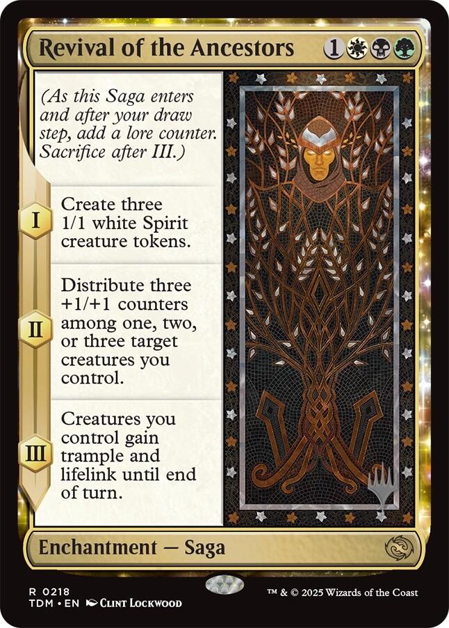Revival of the Ancestors [Tarkir: Dragonstorm Promos] | Card Merchant Takapuna