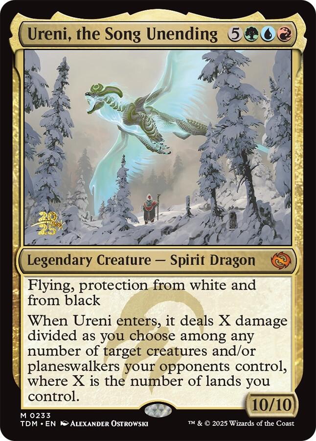 Ureni, the Song Unending [Tarkir: Dragonstorm Prerelease Promos] | Card Merchant Takapuna