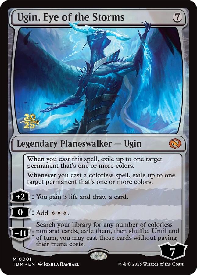 Ugin, Eye of the Storms [Tarkir: Dragonstorm Prerelease Promos] | Card Merchant Takapuna