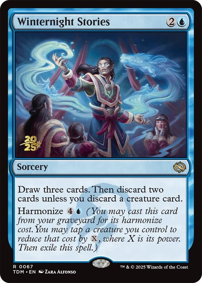 Winternight Stories [Tarkir: Dragonstorm Prerelease Promos] | Card Merchant Takapuna
