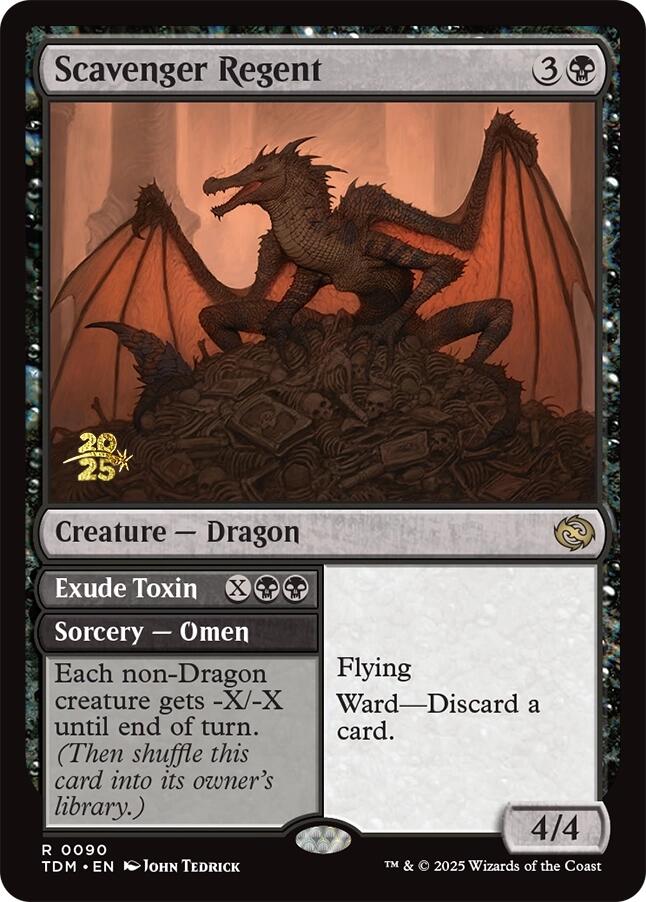 Scavenger Regent [Tarkir: Dragonstorm Prerelease Promos] | Card Merchant Takapuna