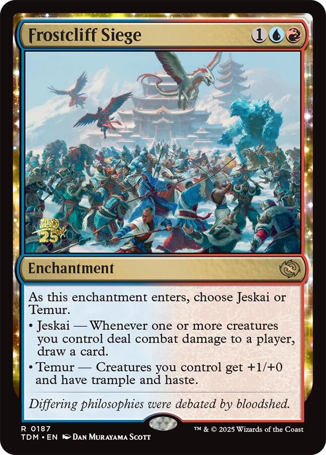 Frostcliff Siege [Tarkir: Dragonstorm Prerelease Promos] | Card Merchant Takapuna