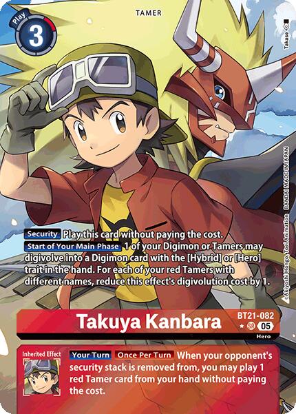 Takuya Kanbara [BT21-082] (Alternate Art) [World Convergence] | Card Merchant Takapuna
