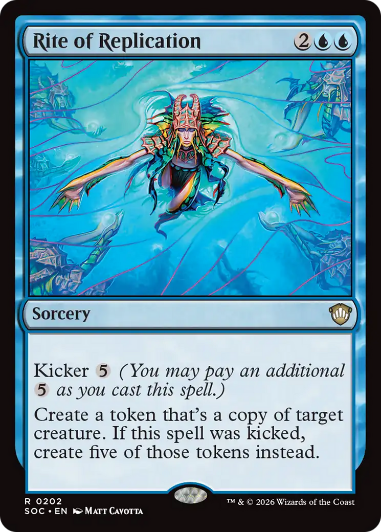 Rite of Replication [Secrets of Strixhaven Commander] | Card Merchant Takapuna