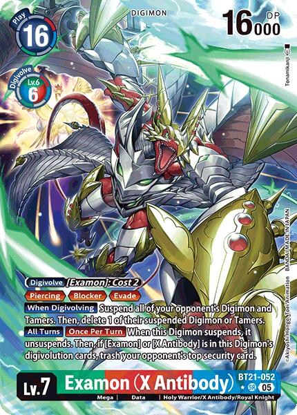Examon [BT21-052] (X Antibody) (Alternate Art) [World Convergence] | Card Merchant Takapuna