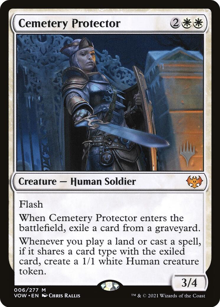 Cemetery Protector [Aetherdrift Promos] | Card Merchant Takapuna